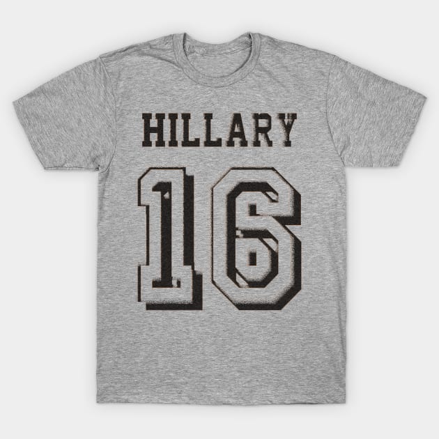 Hillary Clinton T-Shirt by ESDesign